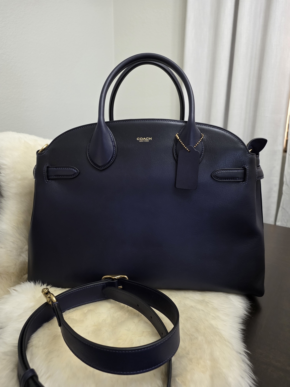 COACH Empire 40 in Dark Navy